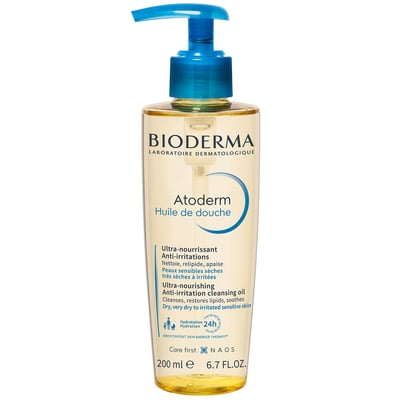 Bioderma Atoderm Nourishing Shower Oil - 6.7 oz