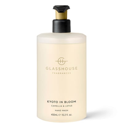Kyoto In Bloom Hand Wash 450ml by Glasshouse Fragrances