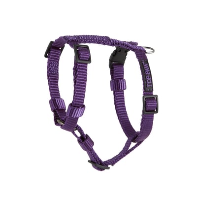 Top Paw Gunmetal Purple or Black Dog Harness, Size: XS | PetSmart