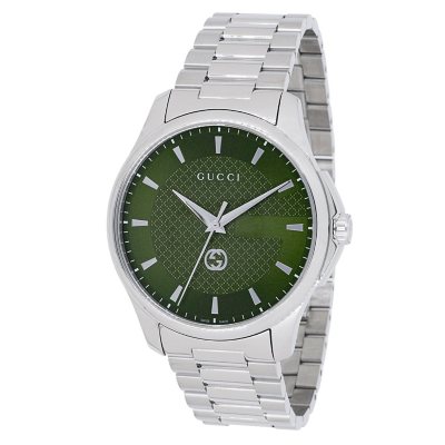 GUCCI Diamantissima YA126369 40MM Men's Watch, Green:- Green Dial