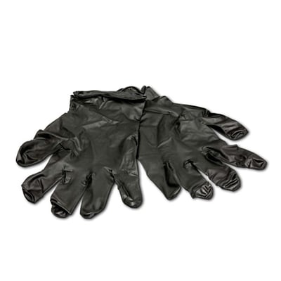 Hunter's Specialties Nitrile Field Dressing Gloves 10-Pack Gloves Black