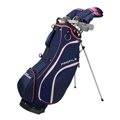 Women's Wilson Profile Complete Golf Set with Stand Golf Bag