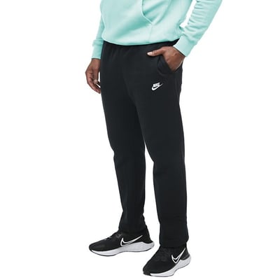 Men's Nike Sportswear Club Fleece Sweatpants Small Black/Black/White Regular