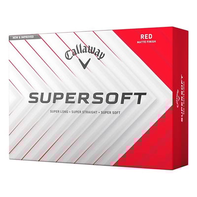 Callaway Golf Supersoft Golf Balls (2025) White