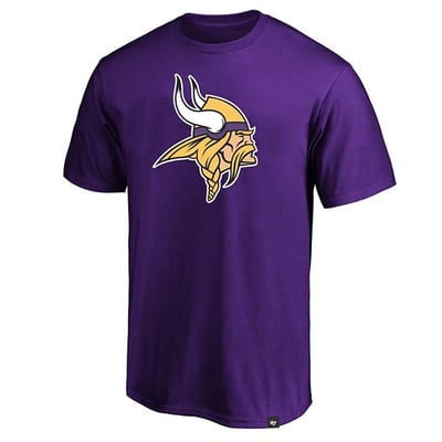 Minnesota Vikings Eternal Fortune Fashion Imprint Big & Tall T-Shirt 3XLarge Tall Purple