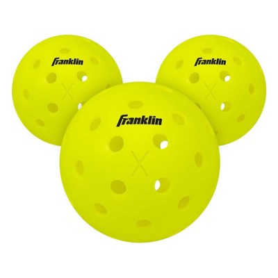 Franklin Sports X-40 Outdoor Pickleball Balls - 3 Pack