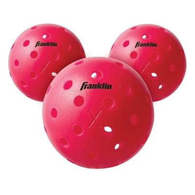 Franklin Sports X-40 Outdoor Pickleball Balls - 3 Pack
