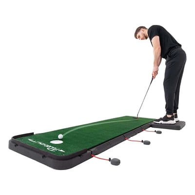 PuttOut AirBreak Putting Mat, Green