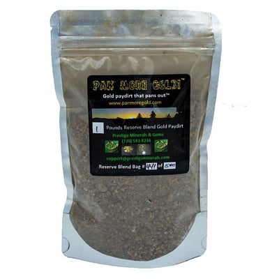 Prestige Minerals Pan More Gold Paydirt