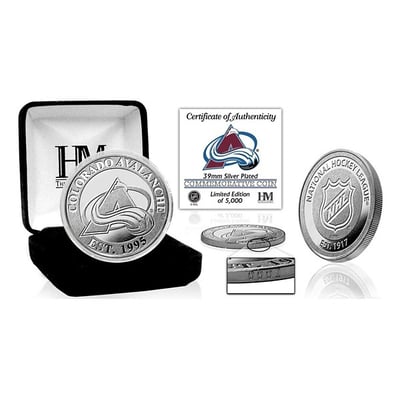 Highland Mint Colorado Avalanche Silver Mint Coin