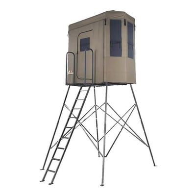 Millennium Outdoors Millennium Treestands Buck Hut Box Blind with Tower Platform