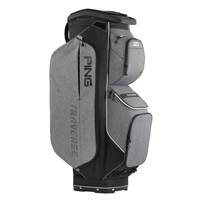 PING 2025 Traverse Golf Cart Bag Grey/Black