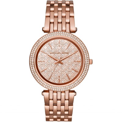 Michael Kors Womens Ladies MK3399 Watch - Rose Gold - One Size