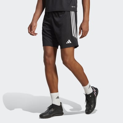 adidas Performance Mens Tiro 23 Club Training Shorts - Black/White - Size Small