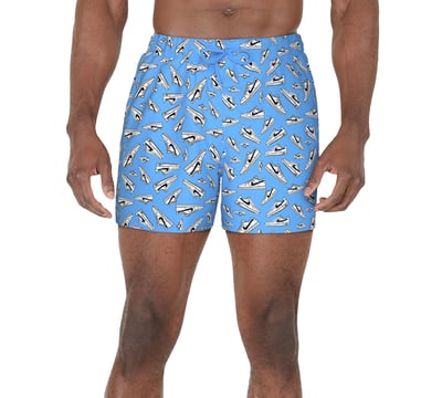 Nike Men's 5" Tossed Sneaker Volley Shorts - University Blue