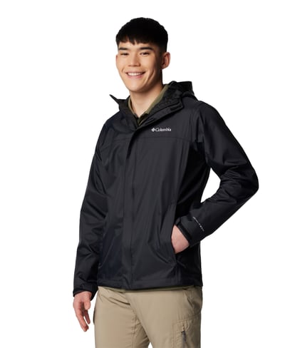 Columbia Men's Watertight Ii Water-Resistant Rain Jacket - Black