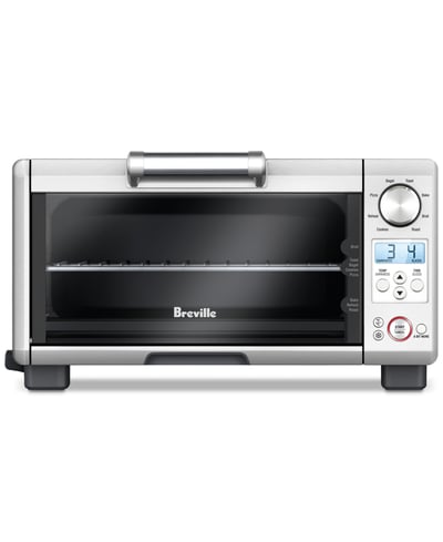 Breville BOV450XL Toaster Oven, The Mini Smart Oven with 8 Preset Functions