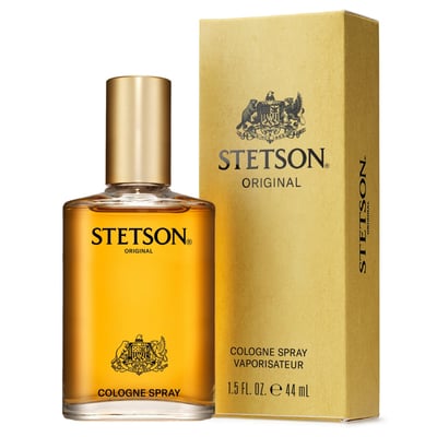 Scent Beauty Stetson Original - Cologne for Men - Classic, Woody and Masculine Aroma with Fragrance Notes of Citrus, Patchouli, and Tonka Bean - 1.5 Fl Oz