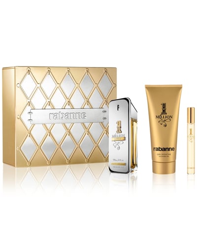 1 Million Lucky Men's Eau de Toilette Gift Set - 3 Pieces