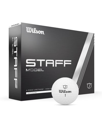 Wilson Staff Triad Golf Balls, White, 12-Pack