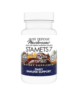 Host Defense Stamets 7 7 Species Blend Mushroom Supplement For Immune Support Includes Royal Sun Blazei Cordyceps Reishi Maitake Lions Mane Chaga Mesi