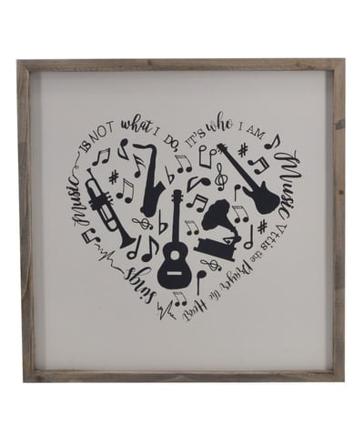 Tx Usa Corporation Musical Wall Art Decor - Multi
