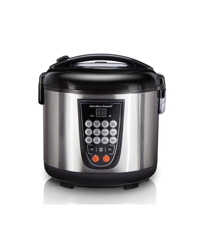 Hamilton Beach Digital Multi Cooker - 37571 - Black