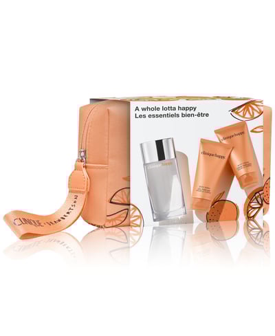 Clinique Happy Perfume & Body Care 4-Piece Gift Set