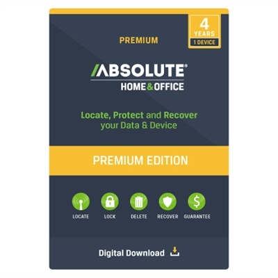 Absolute Software Absolute Home and Office Premium 4YR Subscription