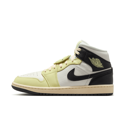 Women's Air Jordan 1 Mid SE Shoes in White | HQ3008-130
