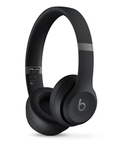 Beats Solo 4 — On-Ear Wireless Headphones — Matte Black