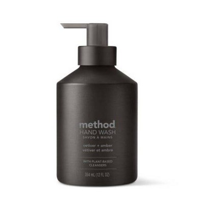 Method Vetiver & Amber Hand Soap - 12 fl oz Aluminum Bottle