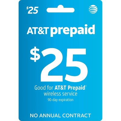 AT&T $25 Prepaid Phone Card (Email Delivery)