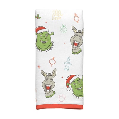 2pc Shrek Christmas Kitchen Towel Set