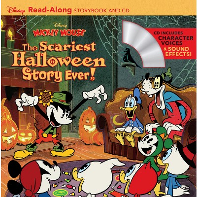 Disney Mickey Mouse: The Scariest Halloween Story Ever! Readalong Storybook and CD - (Read-Along Storybook and CD) by  Disney Books - Explore this product in more detail!