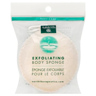 Exfoliating Body Sponge by Earth Therapeutics - Single Pack