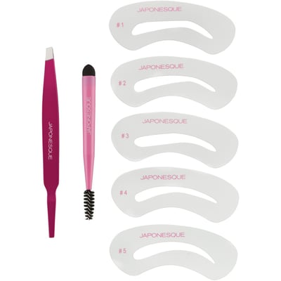 JAPONESQUE Brow Builder Set - 7 Essential Beauty Tools