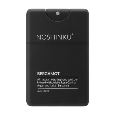 Bergamot Moisturizing Pocket Sanitizer - Travel Size 20ml