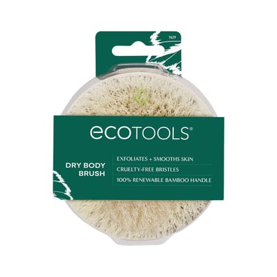 EcoTools Gray Dry Body Brush for Natural Exfoliation