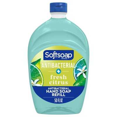 Softsoap Fresh Citrus Antibacterial Hand Soap Refill 50 oz