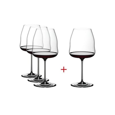 Riedel 34 fl oz Winewings Pinot Noirs (Pay 3 Get 4)