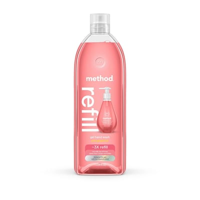 Pink Grapefruit Method Gel Hand Soap Refill - 34 fl oz