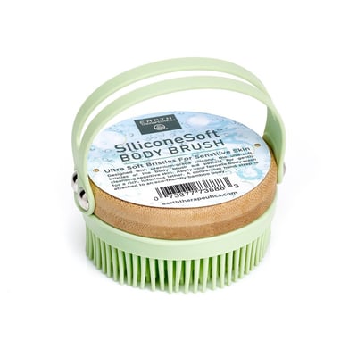 Earth Therapeutics Bamboo & Silicone Soft Body Brush