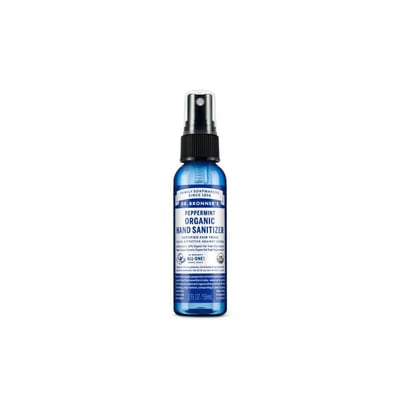 Dr. Bronner's Peppermint Hand Sanitizer - 2 oz Travel Size