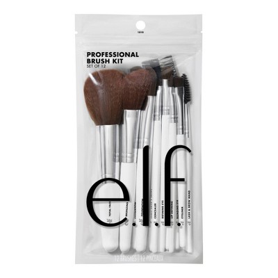e.l.f. Professional 12-Piece Makeup Brush Set