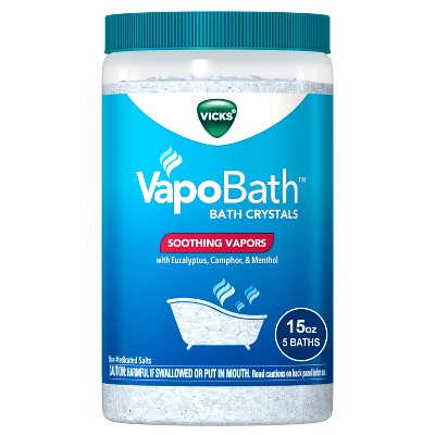 Vicks VapoBath Vapor Crystals - Relaxing 15oz Bath Soak