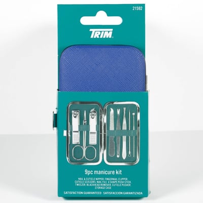 9-Piece Travel Manicure Kit by Trim - Perfect for On-the-Go Care