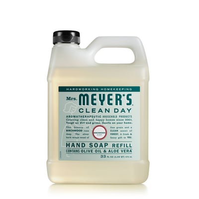 Mrs. Meyer's Birchwood Liquid Hand Soap Refill - 33 fl oz