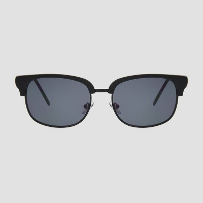 Men's Retro Browline Sunglasses - Original Use™ Black