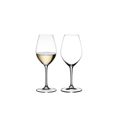 Riedel (Set of 2) 15.5 fl oz Wine Friendly Champagne Glasses White